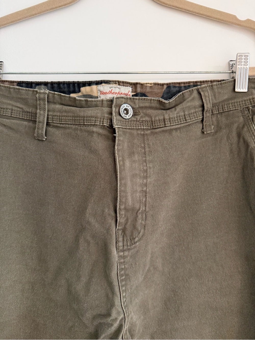 Weatherproof Vintage Flex Utility Canvas Pant 38x34 - Picture 7 of 11